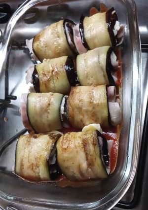 Foto di Involtini di melanzane cotti al microonde