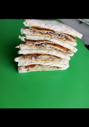 A picture of Simple egg sandwich.