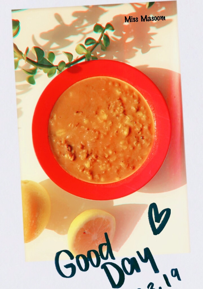 عکسی از دستور خوراک ماش
