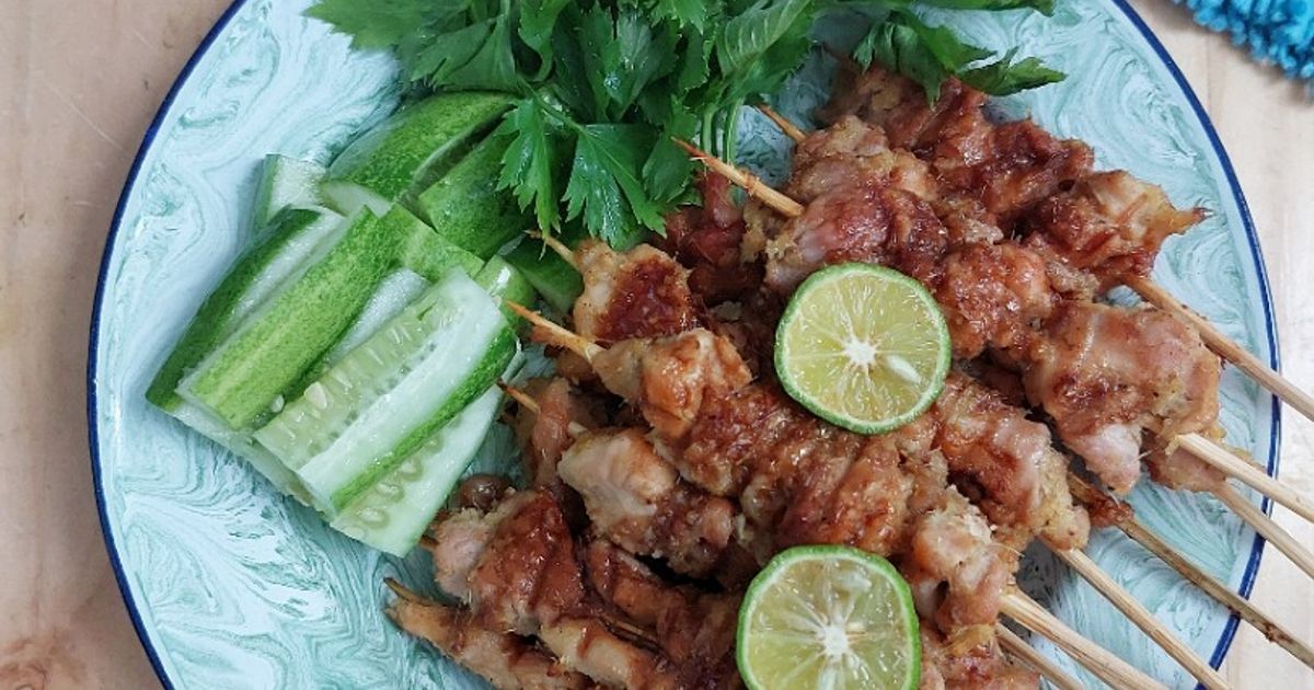 Tusuk Sate Ayam Panggang