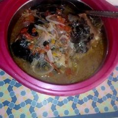 A picture of Fish pepper soup.