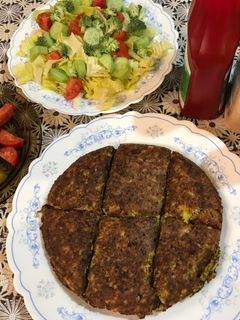 عکسی از دستور كوكو سيب زمينى