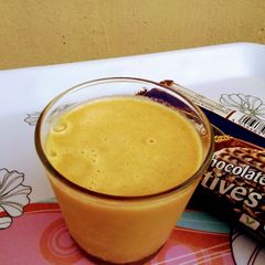 A picture of Carrot Flavoured Tigernut Drink.