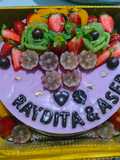 Puding triple taro