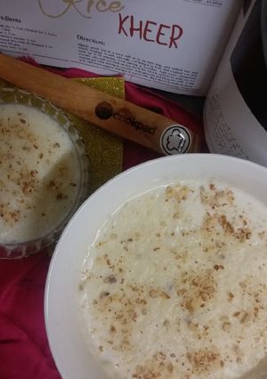 A picture of Rabri kheer.