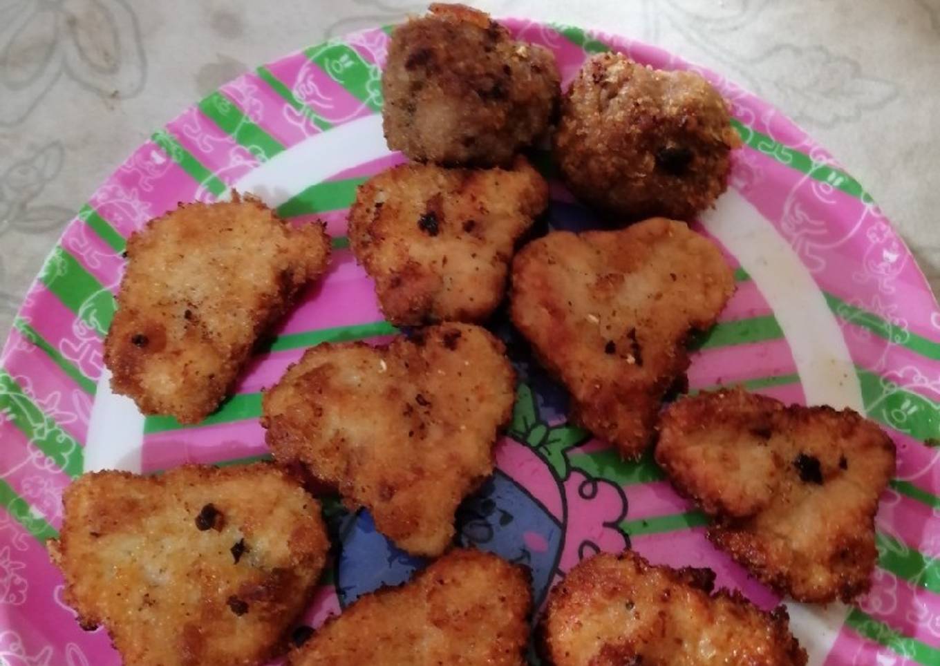 Chicken and Mutton Nuggets for children