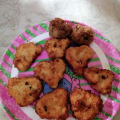 A picture of Chicken and Mutton Nuggets for children.