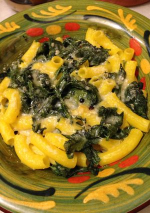 Foto principal de Gratinado de macarrones con espinacas