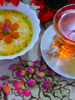 عکسی از دستور فرنی نخودچی