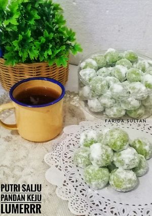 Foto resep Putri Salju Pandan Keju Lumeerr