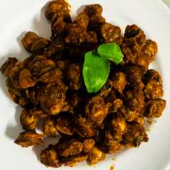 A picture of Sate Kerang Pedas.
