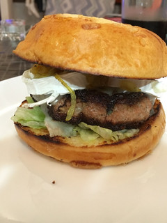 Una foto de Hamburguesa casera