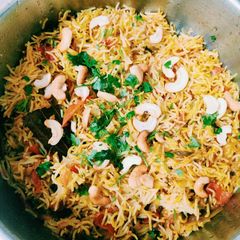 A picture of Tomato rice (simple version).
