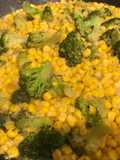 Garlic Buttery Corn and Broccoli