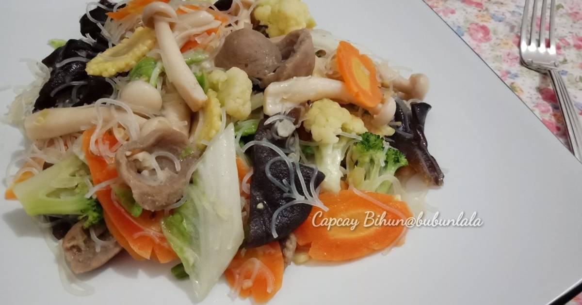 25 resep bihun capcay enak dan sederhana - Cookpad