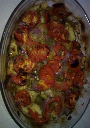 صورة لوصفة بطاطا في الفرن 🍜