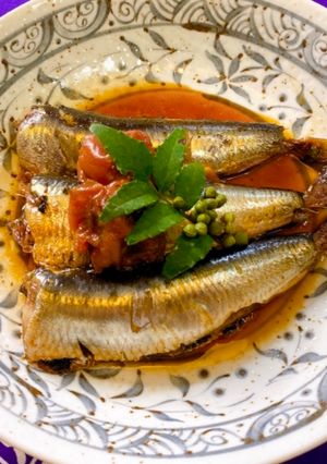 A picture of Japanese Sardine Ume Ni.