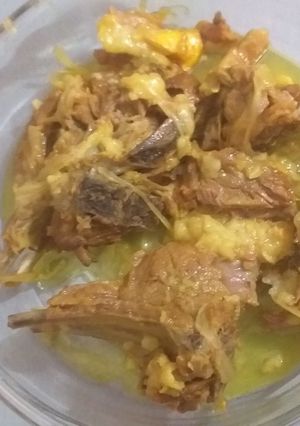 عکسی از دستور چلوگوشت مجلسی