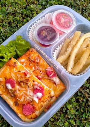 Foto resep Pizza Roti Tawar Bekal Sekolah Anak