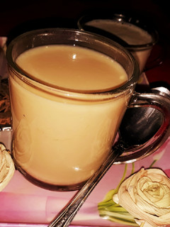 عکسی از دستور چای لته عسل🍯☕