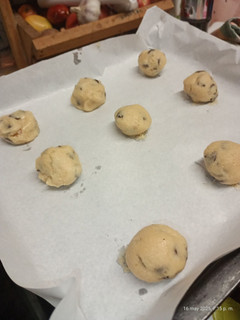 Una foto de Galletas con chips de chocolate