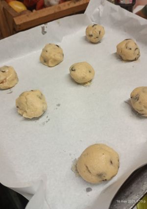 Una foto de Galletas con chips de chocolate