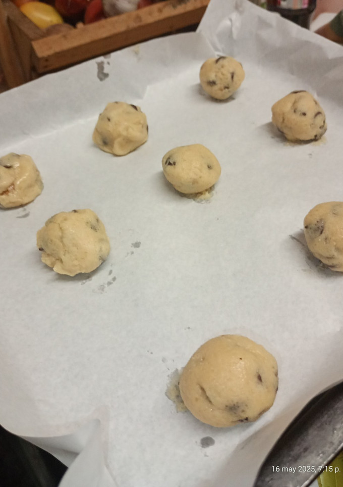 Una foto de Galletas con chips de chocolate