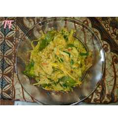 A picture of Sayur Lodeh Tewel + Terong.