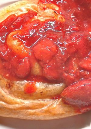 Rizslapos epres-túrós rétes🍓 recept fotója