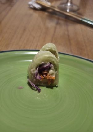 Una foto de Roll de pepino 🥒 veggie