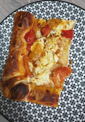 Φωτογραφία της συνταγής Χωριάτικη Πίτσα 🍕