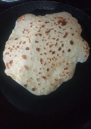 صورة لوصفة خبز الشاورما