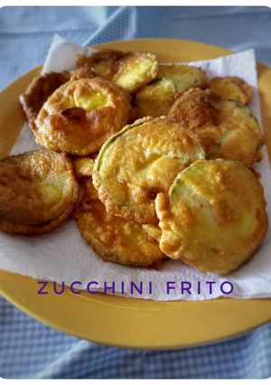 Una foto de Zucchini frito🇮🇹zucchine fritte