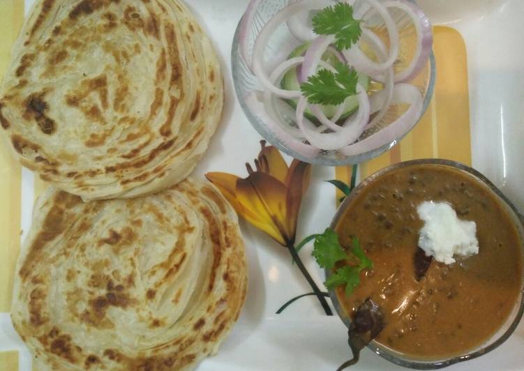 Easiest Way to Make Favorite Lachha Paratha with Dal Makhani