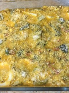 Una foto de Tortilla de zapallitos al horno