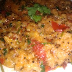 A picture of Masala pav.