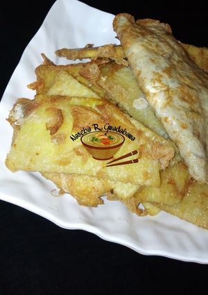 A picture of Fried yam nd egg.