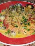 Cazuela de mariscos