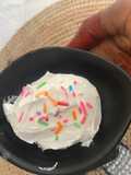 Vanilla ice cream