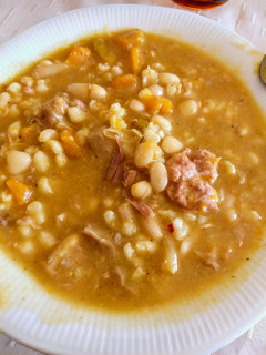 Una foto de Locro criollo sanjuanino
