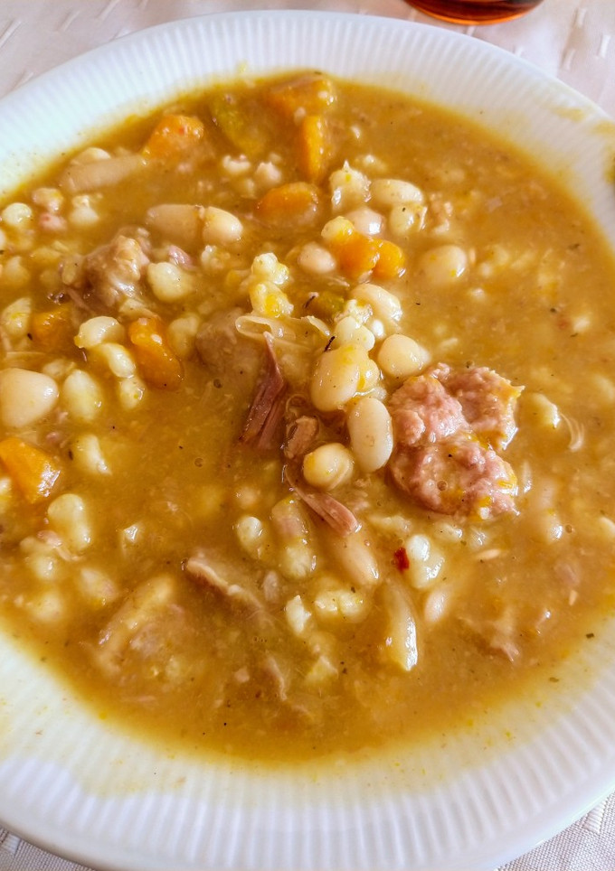 Una foto de Locro criollo sanjuanino