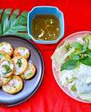 Bánh khọt tôm mực cốt dừa