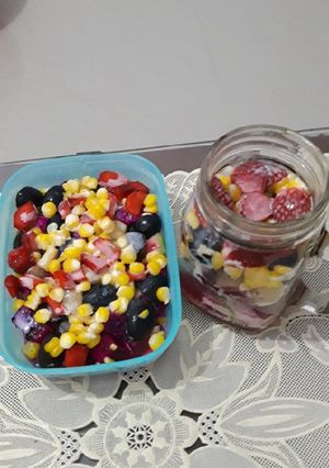 Foto resep Salad Buah Sehat Fibercreme no mayones