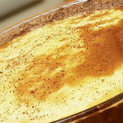 A picture of Keto Custard Pie.