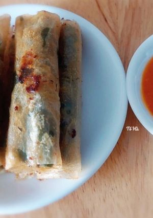 Hình của món Ram CÁ cuốn lá lốt.