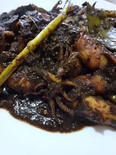 Foto resep Cumi masak hitam
