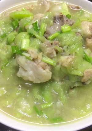 Hình của món Canh mướp sườn heo.