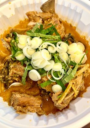 Hình của món Canh xương hầm cay Hàn Quốc (해장국/감자탕) - Instant Pot.