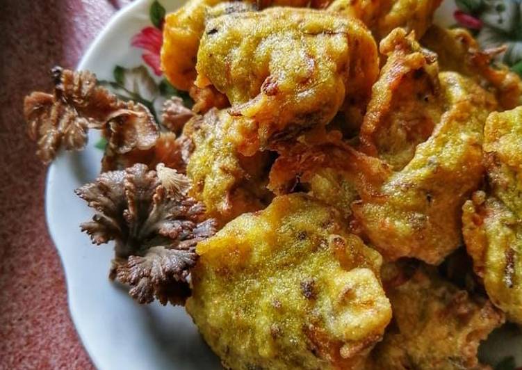 Cucur Cendawan Sisir Sedap