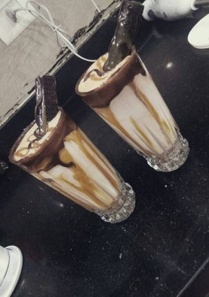 صورة لوصفة مشروب ميكس الشوكولاته 🍦🍫 (الجريمه الكاملة 😂)
